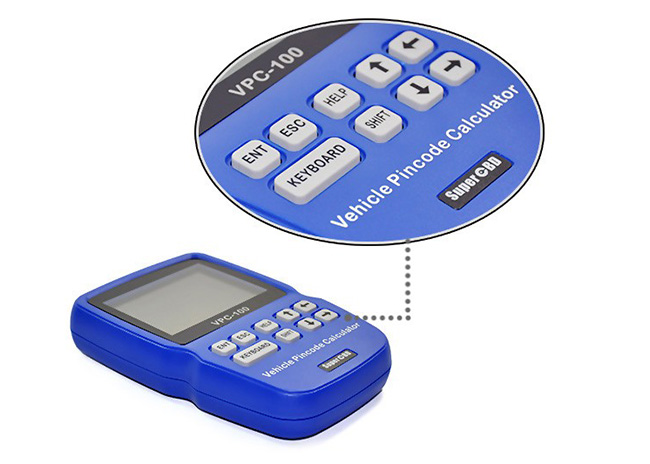 VPC 100 Vehicle Pin Code Calculator Auto Key Programmer Fit For Multi Brand Cars