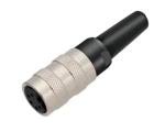 500 Cycles Male Or Female Waterproof Connectors Epoxy Resin/Rubber Sealing
