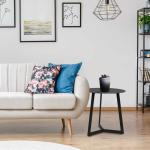 H18.12inch Livingroom Small Round End Table