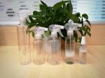 Professional Transparent Plastic Water Spray Bottle Customized Capacity