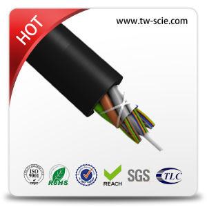 China GYFTY-FS Multi Core Outdoor Aerial Glass Yarn Armored Fiber Optic Ethernet Cable wholesale