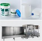Fast Speed Bottle Packaging Line / Automatic Paint Filling Machine