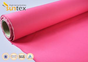 China Red 0.4mm Fiberglass Welding Cloth Fire Resistant Bulk Fiberglass Cloth Roll wholesale