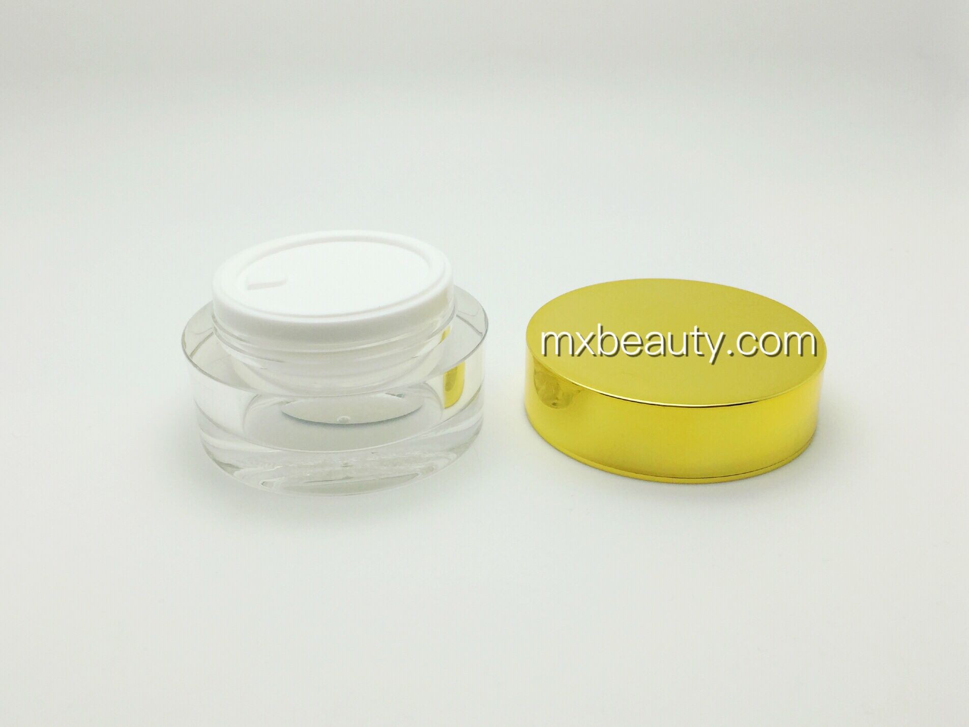 first class pmma straight cream jar for different size 50g acrylic cream jar plastic cream jar cosmetic packaging