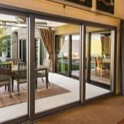 China House Double Aluminum Sliding Glass Patio Doors Waterproof wholesale