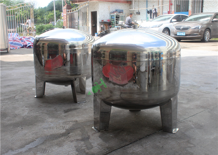304 SS Strong 3000L Water Tank For Ro Stainless Steel 1000L Machine