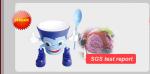 Personalized SGS PP Plastic Ice Cream Bowls Anti Corrosion