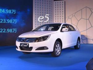 China Electric E5 BYD Chinese Car Small EV High Performance 400 Mile Range wholesale