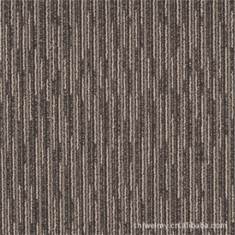 Standard 500 x 500mm charcoal grey polypropylene carpet tiles