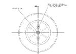 1B6-833 Single Goodyear Air Spring 579912833 With Aluminum Plate
