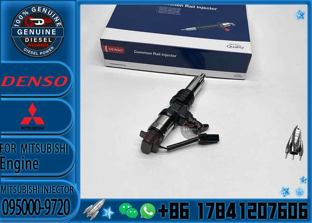 Diesel Engine Fuel inyector nozzle common rail injector assy 095000-9720 095000-9722 ME307488 for denso Mitsubishi 6M60
