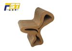 Convenient Eco Chair Foldable Cardboard Furniture Multifunctional For Chain