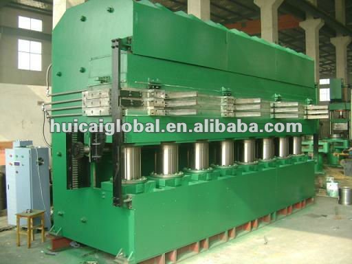 200-1000mm Plate Clearance Jaw Type V-Belt Vulcanizing Press for Precure Tread Rubber