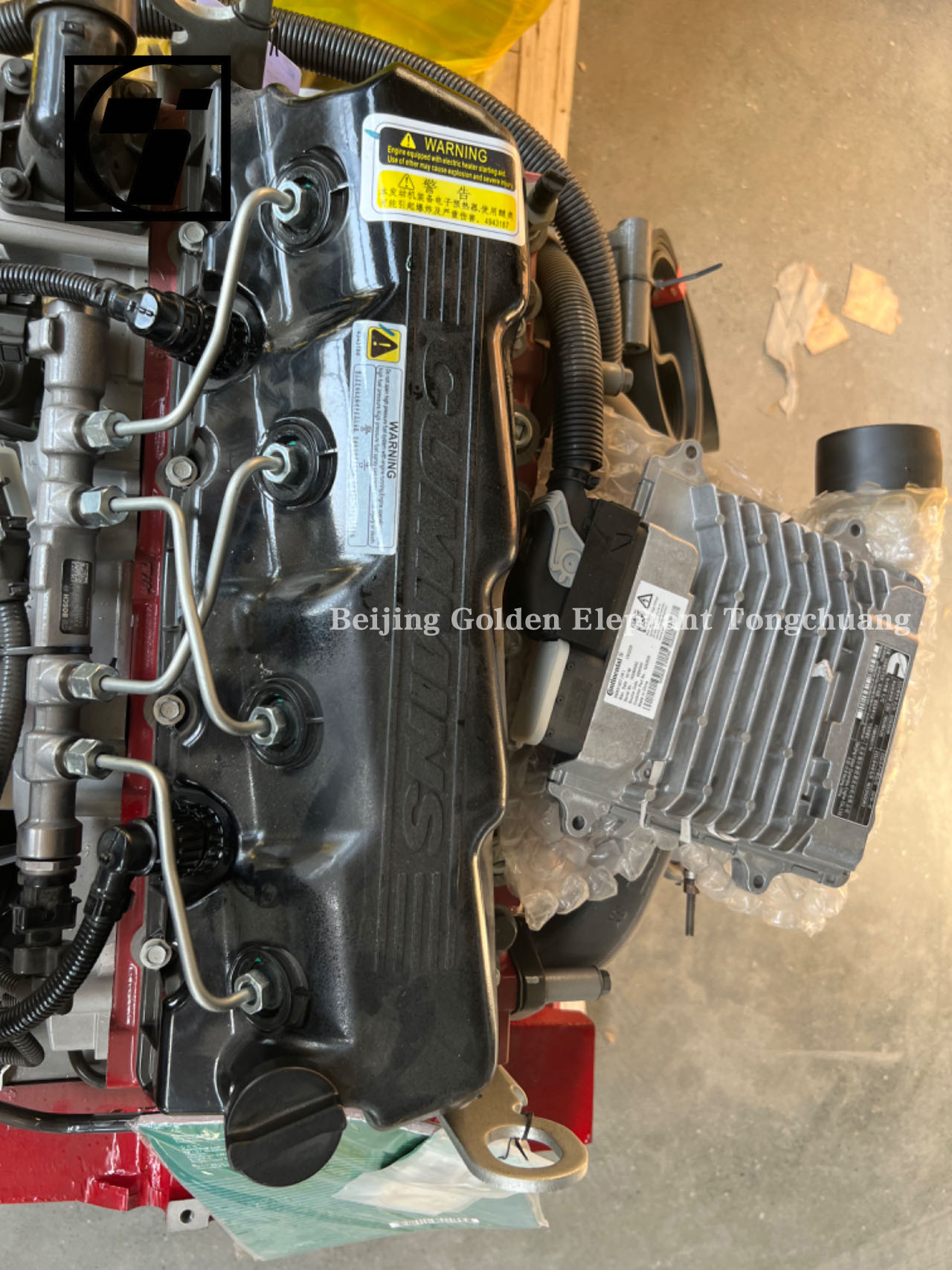 Foton Original Car Truck Engine Assembly with Black Diesel Engine