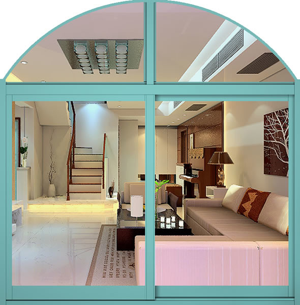 1.4mm 6060 Sliding Window Sill Aluminum Extrusion Profile Residential