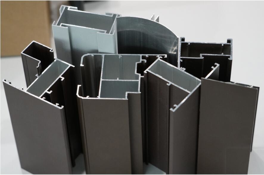 Heat Resistant 120um Powder Coated Aluminum Profile Hermal Break