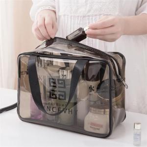 China 20*13*8cm Clear Travelling Storage Bag Cosmetic Makeup Organizer Bag wholesale