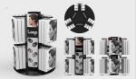 Metal Spinner Retail Store Displays Detachable Multiscene 50x30.5cm