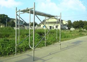 China Easy Assemble Ringlock Scaffolding System High Bearing Capacity Automatic Welding wholesale