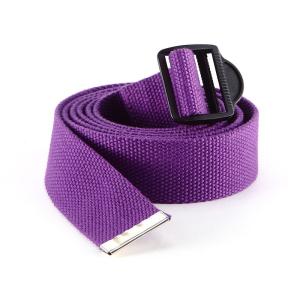 China Yoga strap with plastic buckle Yoga Accessories wholesale