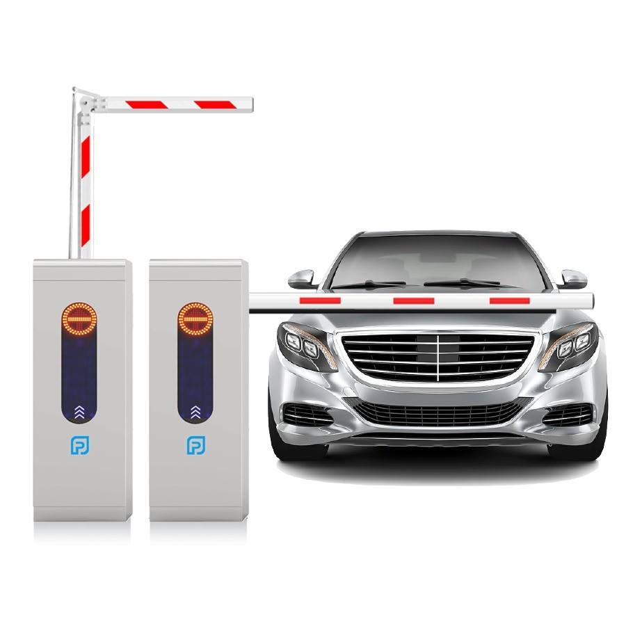 Straight Boom Smart Barrier Gate LPR Parking Lot Barricade Gates