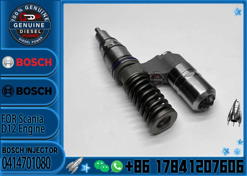 Original Diesel Fuel Unit Injector 0414701080 0414701081 For SCANIA 124 DC12.01 EURO 3 11.7D 1440580