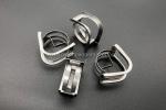 Ss316 3 Inch 70mm Saddle Ring Packing Metal Random