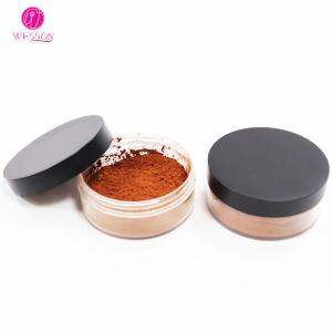 China Sunscreen Waterproof 6c Color Loose Mineral Powder Translucent Vegan Cosmetics wholesale