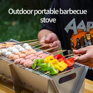 China Outdoor Portable Barbecue Stove Camping BBQ Oven Suitable Grill wholesale