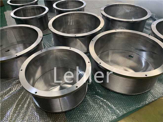 450mm Diameter Basket Mill / Bead Mill Screen Basket Electro Polish Surface