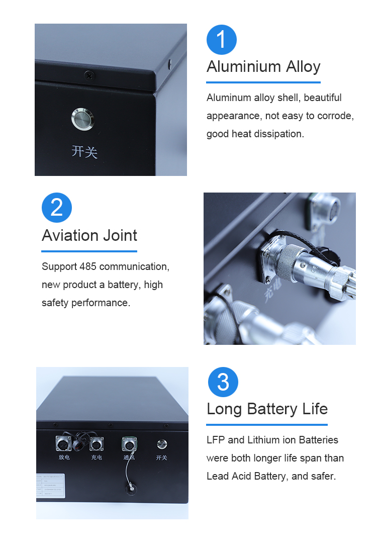 96v 50ah Lifepo4 Lithium Battery Pack For Standby Power Of Medical Equipment