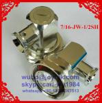 DIN 7/16 male connector right angle soldering type for 1/2superflexible cable