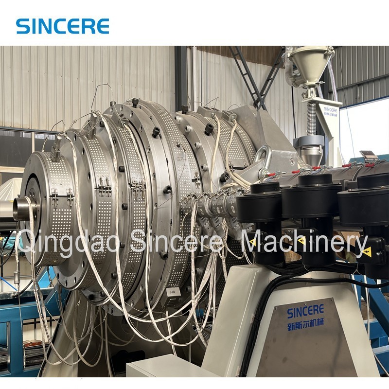Water Solid PVC Pipe Extrusion Plant Production Line 315mm-800mm