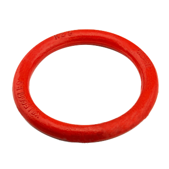 Metal Welded Round Ring In ZINC PLATED Finish For Stainless Steel Rigging