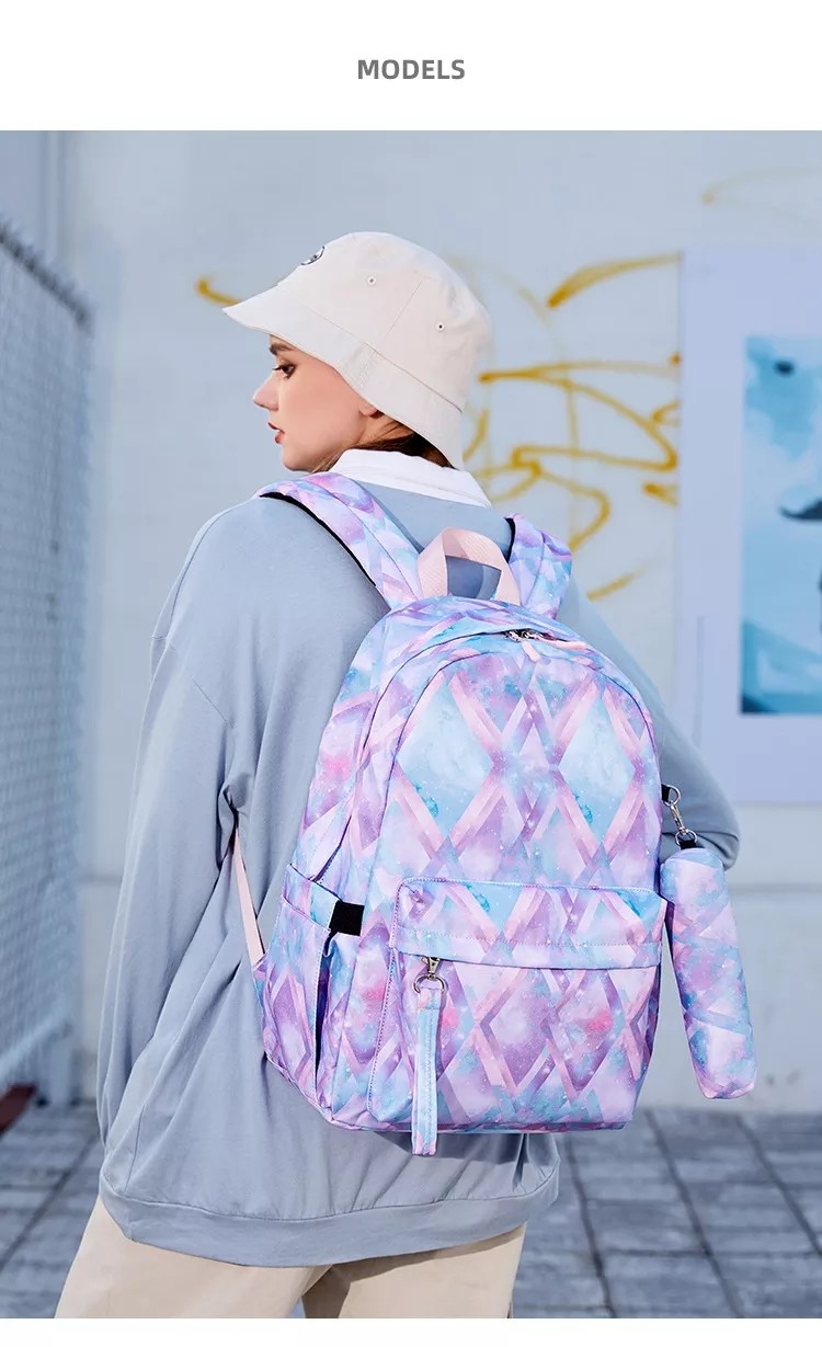 Lightweight Backpack Sets For Teens School Book Bags Sets Oxford