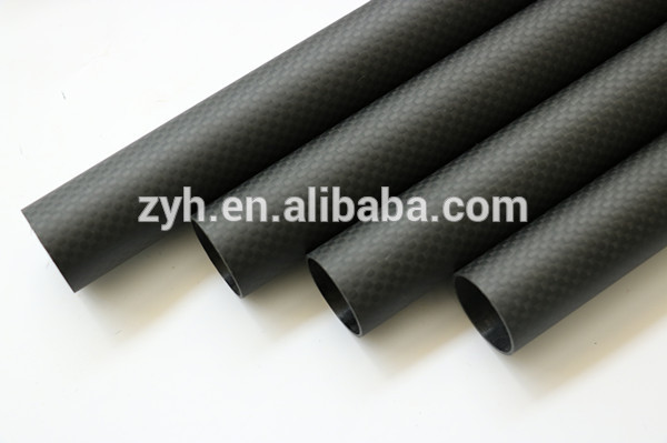 3K Twill/Plain Carbon Fibre Tube