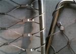4mm 50mm Stainless Steel Cable Mesh Diamond Hole Safety