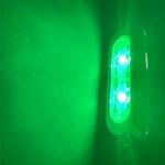Waterproof IP68 30W Underwater LED Boat Lights RGB Red Emitting