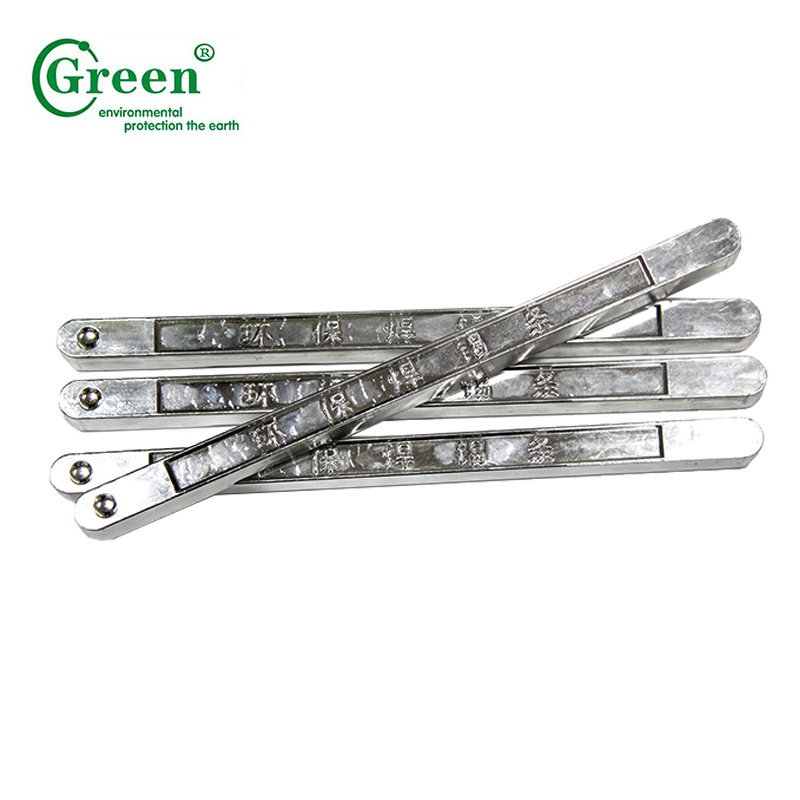 Pure Lead Free Solder Tin Bar Silvery Grey 32.5cm * 2cm * 2cm