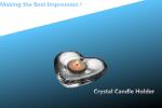 crystal candle holder/glass candle holder/crystal candle stick/votive candle