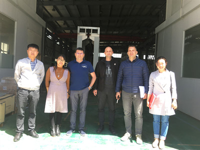 Aluminium Metal Powder Coating Line Plant For Steel Door