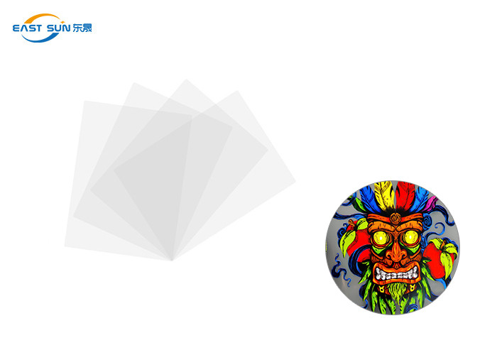 Single Side A3 Heat Transfer Pet Film Color Inkjet Cold Peeling For DTF