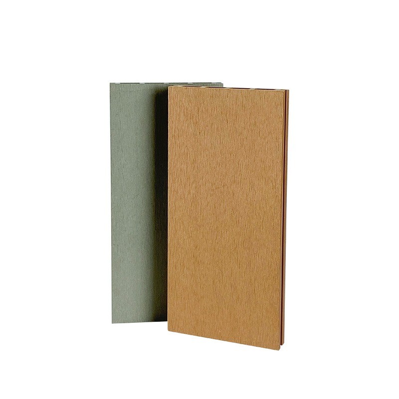 Terrace Anti - Corrosion Plastic Wood Floor Panel 140x25mm Courtyard Plank Green Wood Plastic Board