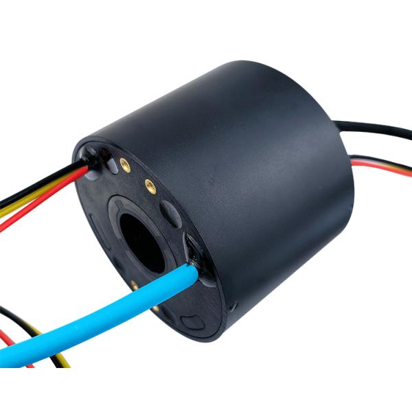 3-way 20A circuit and Ethernet combination slip ring Gigabit network transmission