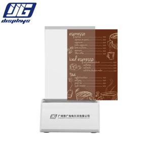 China KTV Bar Commercial Phone Charging Station Menu Power Bank Aluminum Shell wholesale