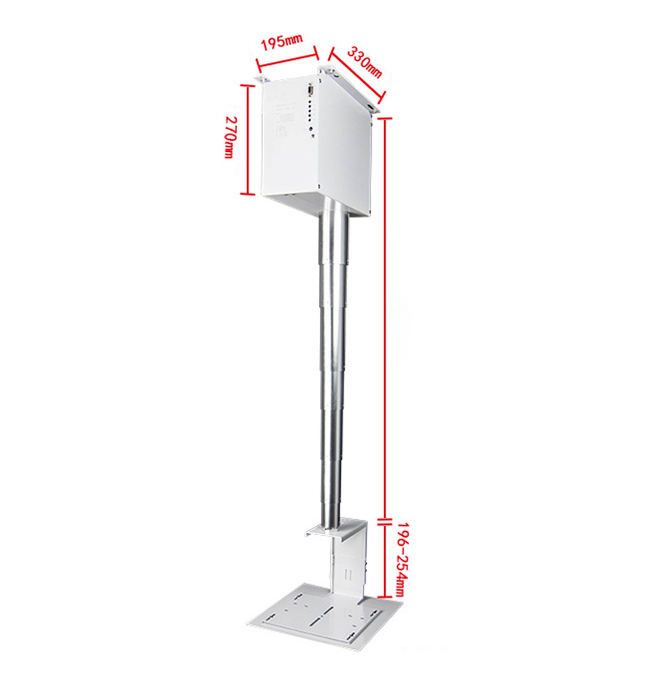 Conference Camera Lifter 15KG 1m Projector Lifting Ceiling Mounts Motorized Remote