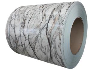 China PPGI Prepainted Galvanized Steel Coils 1000-1500mm Wood Pattern wholesale