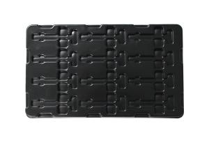 China ESD Tray Plastic Electronic Components Packing Blister Tray OEM wholesale
