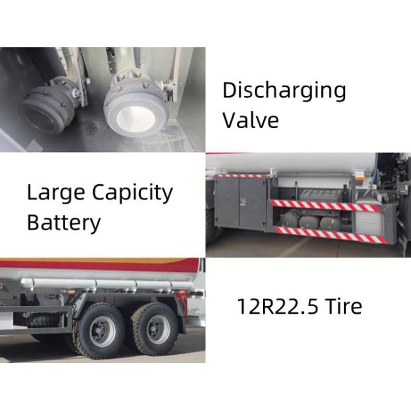 TITAN Howo Fuel Tank Truck Price Sino Truck Howo Truck Fuel Tanks for Sale