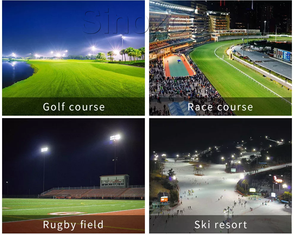 Adjustable Mounting Led Stadium Light 240W LED Flood Light For City Plaza